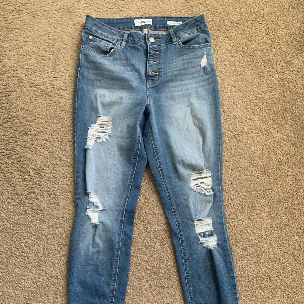 Distressed Jeans